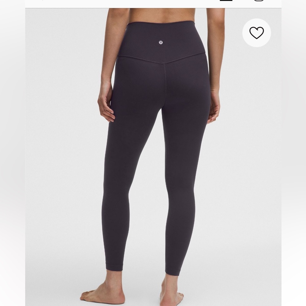 Align Lululemon high waisted length 23 SIZE 4 
EUC